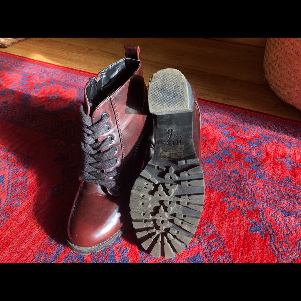 Maroon booties - Picture 5 of 5